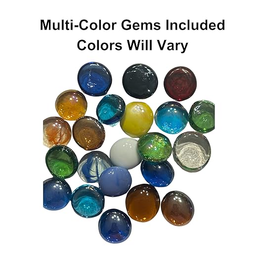 Large DIY Stepping Stone Kit, Handprint Stepping Stone, Mother's Day Gift, Footprint Stepping Stone (12 inch)