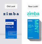 Zimba Coconut Flavored Teeth Whitening Strips | Vegan, Enamel Safe Hydrogen Peroxide Teeth Whitener for Coffee, Wine, Tobacco, and Other Stains | 14 Day Treatment | Coconut