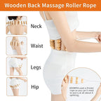 7-in-1 Lymphatic Drainage Massager Set，Wood Therapy & Cellulite Massager Tools for Gua Sha, Full Body Meridian Detox (Face/Head/Waist/Legs)，Maderotherapie Outils for Body Sculpting, lymphatic roller