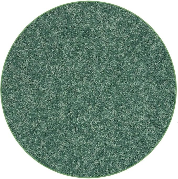 KOECKRITZ Soft and Colorful Kids Classroom Area Rugs (Passes Flammability Pill Test) Many Sizes and Bright Colors to Select from (3' Round, Froggy)