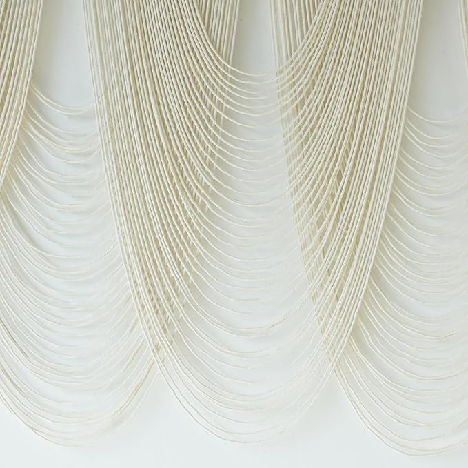 Macrame Wall Hanging Large Macrame Wall Decor Yarn Art 57" W x 41" L For Headboard Bedroom Living Room Craftsmanship Fiber Home Art