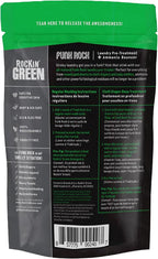 Rockin' Green Laundry Detergent, Plant based, All Natural Laundry Detergent Powder, Vegan and Biodegradable Odor Fighter, Safe for Sensitive Skin (Funk Rock Ammonia Bouncer 30 Loads - Unscented)