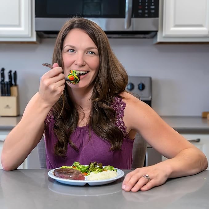 Bariatric Portion Control Plates for Weight Loss - Perfect for Bariatric Surgery Patients, Portion Control Containers for Easy Weight Management and Healthy Eating Habits - 2 Pack