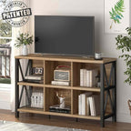 6 Cube Storage Organizer with Shelf - Industrial Bookcase by FATORRI