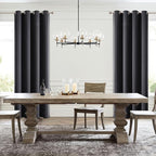 ChrisDowa Custom Blackout Curtain for Bedroom and Living Room. Thermal Insulated Room Darkening Curtain 1 Panel (Custom Size and Color)