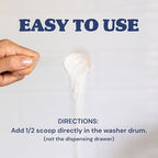 Floral Laundry Detergent Powder | Only 100% Pure Essential Oils | Safe for Sensitive Groups | Powerful Clean | Plant & Mineral-Based | Made in USA