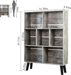 LEYAOYAO Cube Storage Organizer Bookshelf - Multi-Purpose Display Shelf