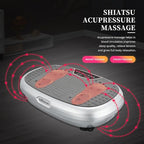 EILISON FitMax 3D XL Vibration Plate Exercise Machine - Whole Body Workout Vibration Platform w/Loop Bands - Lymphatic Drainage Machine for Weight Loss, Shaping, Wellness, Recovery