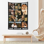 Custom Tapestry For Wall Bedroom Custom Backdrop Personalized Image Text Photo Customized Funny Tapestry Banners And Signs Multiple Pictures Vertical Tapestrys