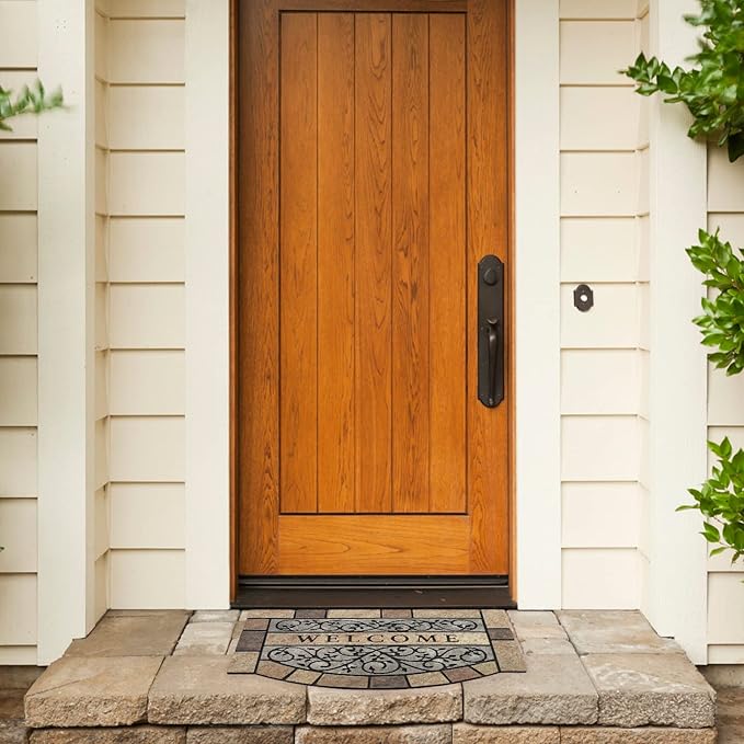 24 * 36" Heavy Duty Welcome Mats Outdoor No Slip Rubber Outdoor Mats for Home Entrance
