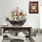 SAILINGSTORY Nautical Wall Decor Knot Board Frame Maritime Decor Coastal Compass Decor