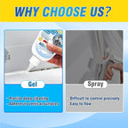 AstraVox Home Remover Gel, Washing Machine Cleaner for Washing Machine Seal, Front Load Washer, Refrigerator Strips, Tile, Home Kitchen Sinks, Toilet, Bathroom