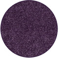 KOECKRITZ Soft and Colorful Kids Classroom Area Rugs (Passes Flammability Pill Test) Many Sizes and Bright Colors to Select from (3' Round, Eggplant)