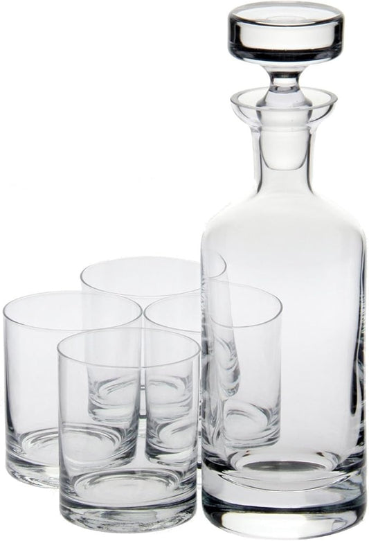 Ravenscroft Crystal Wellington Whisky Set, 5-Piece