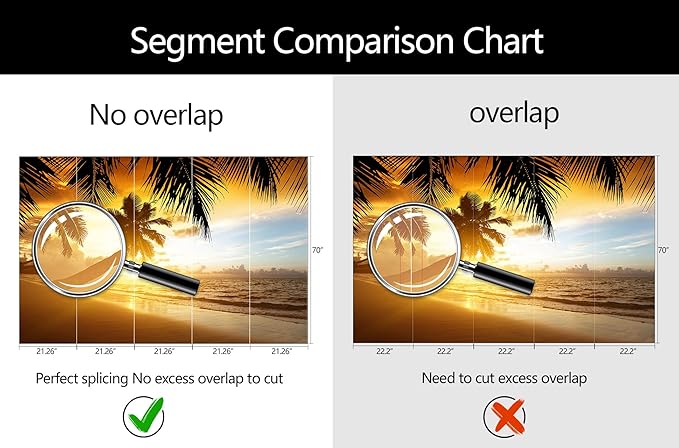 WFBHUA-Tropical Beach Wallpaper Dusk Waves Palm Tree Leaf Coconut Tree Wall Mural for Living Room Bedroom (Not Peel and Stick)