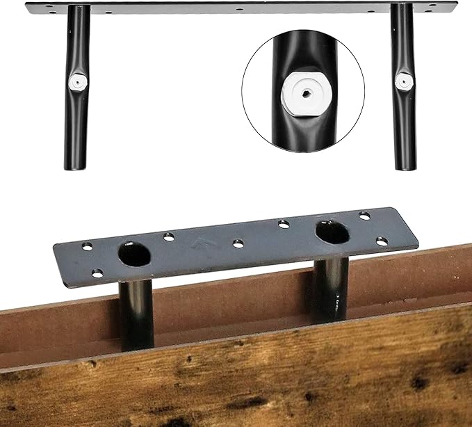 QEEIG Floating Shelves for Wall Bathroom Shelf Bedroom Kitchen Living Room Farmhouse Small Book Shelf 16 inch Set of 4, Brown (015-BN4)