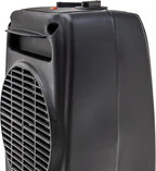 Electric Ceramic Portable Space Heater with Thermostat and Fan, Built-in Overheat Sensor, and Safety Tip-Over Switch, ST-MTPTC113