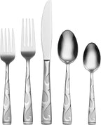 Oneida Tuscany 45-Piece Flatware Set, Service for 8, Silver