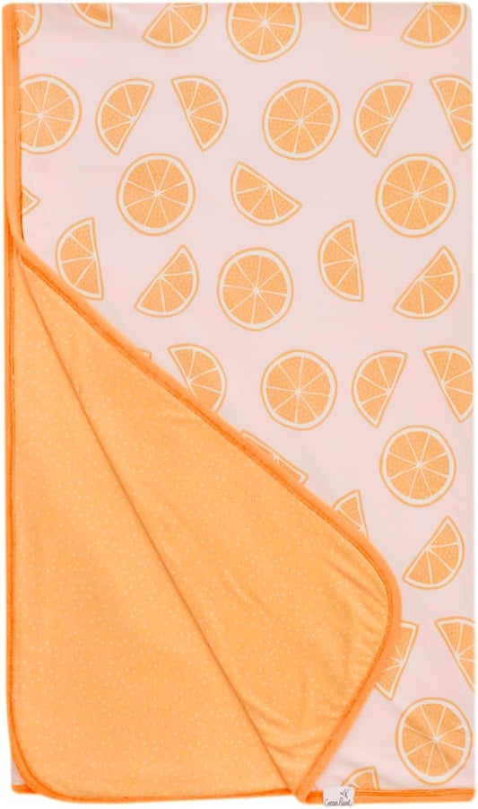 Copper Pearl Jumbo 3-Layer Blanket: Soft Quilt for Boys and Girls | Breathable, Cozy, Toddler Blanket | Newborn Baby Quilt | 46x46 Premium Polyester/Rayon | Cutie