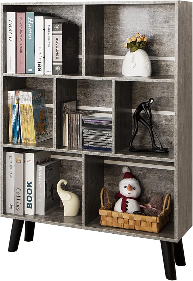 LEYAOYAO Cube Storage Organizer Bookshelf - Multi-Purpose Display Shelf
