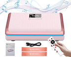 HOTWAVE Vibration Plate Exercise Machine for Lymphatic Drainage, Power Vibrating Plates Platform for Weight Loss - Whole Body Shaker Vibration Plate Machine Home Gym Shaping Fitness Workout