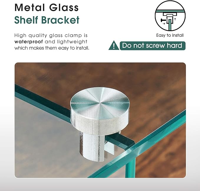 ivinta Glass Console Table with Storage, 39.4" Modern Sofa Table for Living Room, Foyer, Hallway, Bedroom 5101 (Dark Brown)