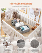 KALLAX Small Woven Basket, 12 x 8 x 4.5 Inches, Storage Basket for Organizing, Cute Small Rope Shelf Closet Cube Storage Bins Baskets for Shelves, Dog Toy Gift Baskets Empty, 3 Packs, Mixed Grey