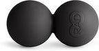 RAD Stiff Peanut Massage Ball – High Density Yoga Deep Tissue Roller Ball – Myofascial Release for Back, Neck, Feet, Psoas & Spine – Suboccipital & Thoracic Trigger Point Therapy