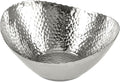 Monarch Abode Hand Hammered Decorative Bowl for Home Decor, 7.5-Inch Polished Stainless Steel – Key Bowl for Entryway Table, Catch All, Decorative Fruit Basin, Key Holder, Bowls for Home Decor