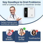 UV Toothbrush Sanitizer Holder & Cleaner with LED Clock Display & Hot Air Drying – Wall-Mounted UV Tooth Brush Holder for Bathroom Decor, Travel Use, Rechargeable Portable Design, Fits All Brushes
