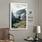 20x30 Poster Frame Set - 3 Pack, Textured White Solid Wood Picture Frame, Wall Gallery Frame - Wall Hanging