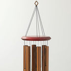 Woodstock Chimes Neptune Wind Chime for Outside 54" Large Bronze, Deep Tone Sound for Outdoor Garden, Patio, Porch Decor, Encore Collection DCB54