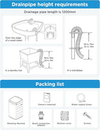 Midea MLTW09M1BWW Portable Washer with 6 Cycles, Drum Clean, Quick, Stainless Steel Tub, Transparent Lid, LED Display Washing Machine, 0.9 cu. ft, White