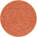 KOECKRITZ Soft and Colorful Kids Classroom Area Rugs (Passes Flammability Pill Test) Many Sizes and Bright Colors to Select from (9' Round, Tangerine)