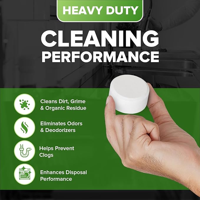 Washing Machine, Dishwasher, Garbage Disposal Cleaner and Deodorizer - Huge Savings!
