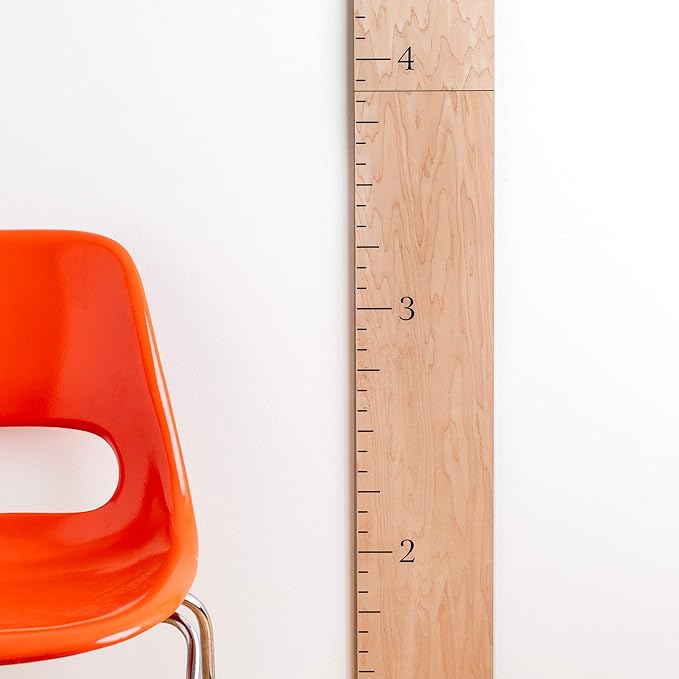 Wood Growth Chart for Wall - Growth Chart Wood Growth Chart for Kids Wooden Ruler Growth Chart Child Height Wall Chart Grow Chart for Wall Kids Wall Ruler Height Chart-Modern Natural