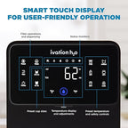 Ivation H2O Hot & Cold, Countertop Reverse Osmosis System, TDS Filter System, 4 Stage RO Water Filtration, 6 Temperature Presets, 3:1 Pure to Drain, Portable Plug-and-Play - Black