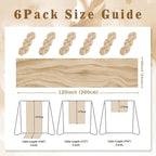 Sand 6 Pack 10FT Cheesecloth Table Runner 20 x 120 Inch Long Rustic Gauze Cheese Cloth Table Runner for Wedding Bridal Baby Shower Table Decorations Boho Fabric Sheer Birthday Party Table Decor