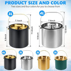 Ice Bucket, Green Ice Bucket 3L with Silicone Sealing Ring Double-Wall Vacuum Insulation Champagne Buckets with Filter Layer Ice Tongs Ice Scoop (Green, 3 L)