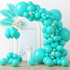130pcs Teal Balloons Different Sizes 18" 12" 10" 5" Turquoise Blue Balloons for Boys Girls Baby Shower Wedding Anniversary Graduation Engagements Birthday Party Decorations