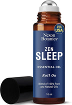 Zen Sleep Essential Oil Roll-On 10 ml - Calming Blend for Serenity & Deep Sleep - Easy-to-Use Roller Ball - Nexon Botanics