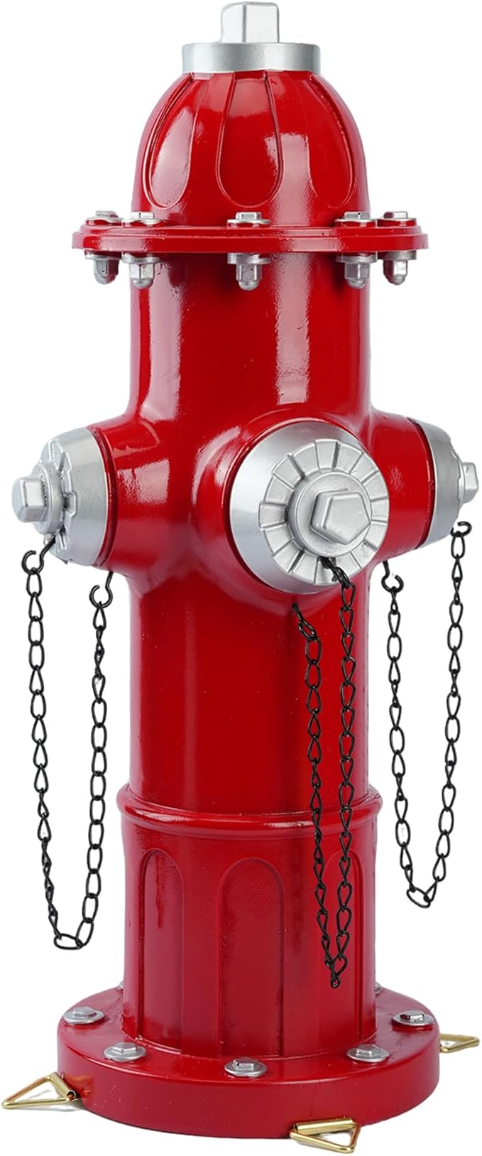 Elenon Garden Fire Hydrant Outdoor Statue Decorative for Dog to Peed on, 14.5" Fire Hydrant Puppy Pee Training Post, Gadrden Yard Lawn Backyard Ornament Decoration Firefighter Gifts for Men