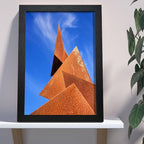 VCK 18x24 Poster Frames 3 Pack Black MDF Wood and Polished Plexiglass Frame,Display Pictures in Horizontal and Vertical