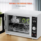 UV Sanitizer Cabinet. Dual Lamp UV Light Sanitizer Box with Timer Setting, Suitable for Cleaning of Various Items