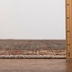 Keen Home Design 9x12 Rug - Machine Washable Area Rug with Non-Slip Backing, Ideal for Living Room, Dining Room, Bedroom - Vintage, Easy Clean, Durable, Low Pile Rug - (9' x 12')