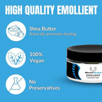 2oz Unscented Massage Emollient, Oil-Based Vegan Formula with Shea Butter for IASTM & Soft Tissue Techniques, Smooth Lubrication, Non-Greasy Cream Alternative, Professional Use, Pack of 1