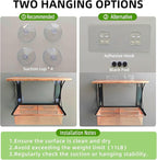 Window Bird Feeder with Strong Suction Cups, Metal Bird Feeders for Outdoors Birdwatching Gifts for Cats & Nature Lovers