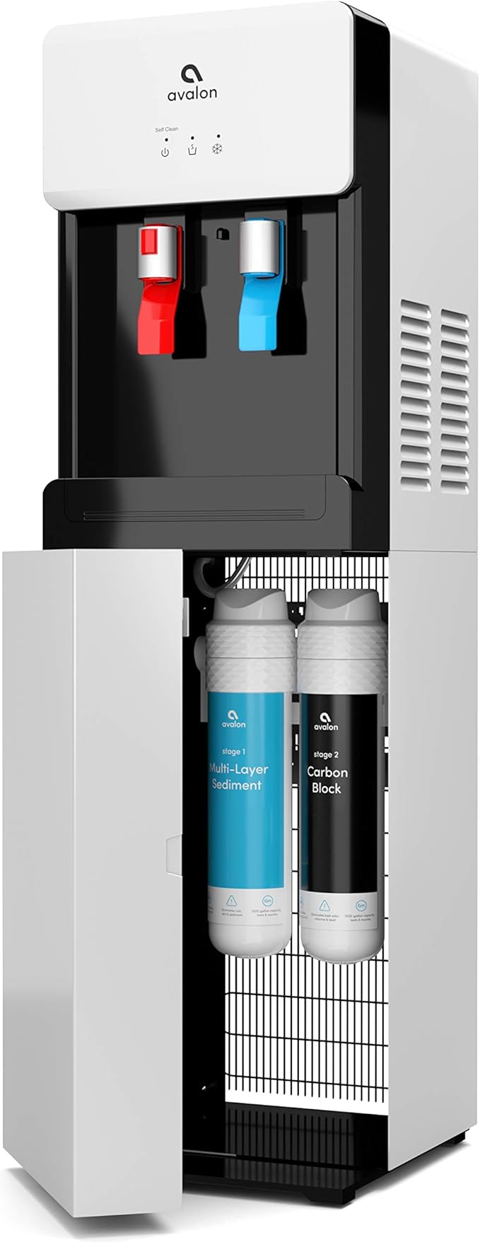 Avalon Genuine 2 Stage Replacement Filters For All Avalon Branded Bottleless Water Coolers NSF Certified, 2 Count (Pack of 1)
