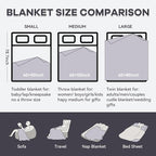 Chunky Knit Blanket - Luxury Soft Cozy 50 * 60 Throw Blanket,100% Woven Blanket Rope Knot Throw Blanket for Couch, Sofa, Home Decor, Gift - Machine Washable（White）