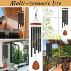Pet Memorial Wind Chimes 26" - Dog Memorial Gifts for Loss of Dog, Dogs Remembrance Bereavement Gift, Pet Loss Sympathy Gifts (Design 3)